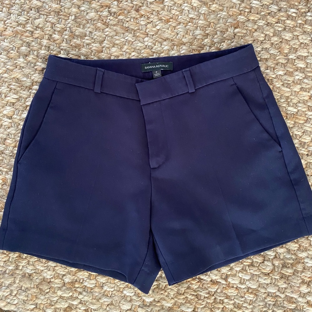 Banana Republic navy trouser short